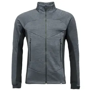 Northfinder ELIAS Pánská technická mikina, tmavě šedá, velikost