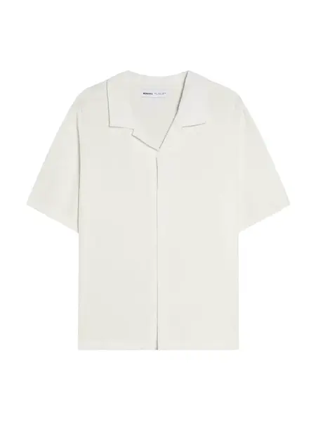 Bershka Košeľa  biela