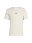 ADIDAS PERFORMANCE Tričko  svetlomodrá / biela