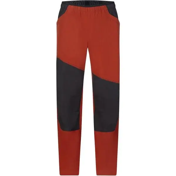 Hannah KENNY Pánske outdoorové nohavice, červená, veľkosť