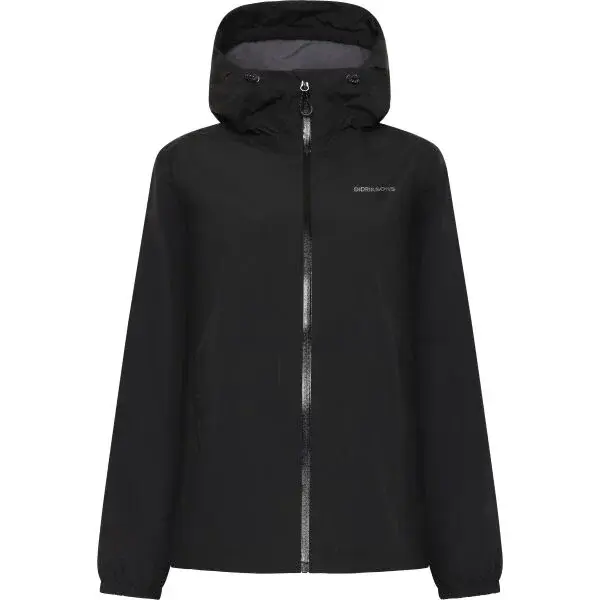 DIDRIKSONS VARJA Dámská bunda, černá, velikost