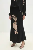 Sukně Answear.LAB černá barva, maxi