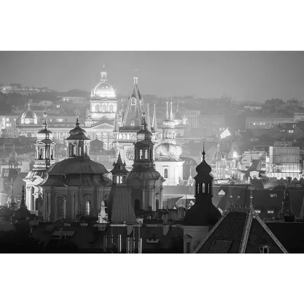 Euroart MALBA NA PLÁTNĚ, města, 80/120/3 cm