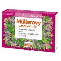 Dr. Müller Müllerovy pastilky MIX 3x12 pastilek