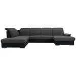 Cantus SEDACÍ SOUPRAVA, textil, černá, tmavě šedá