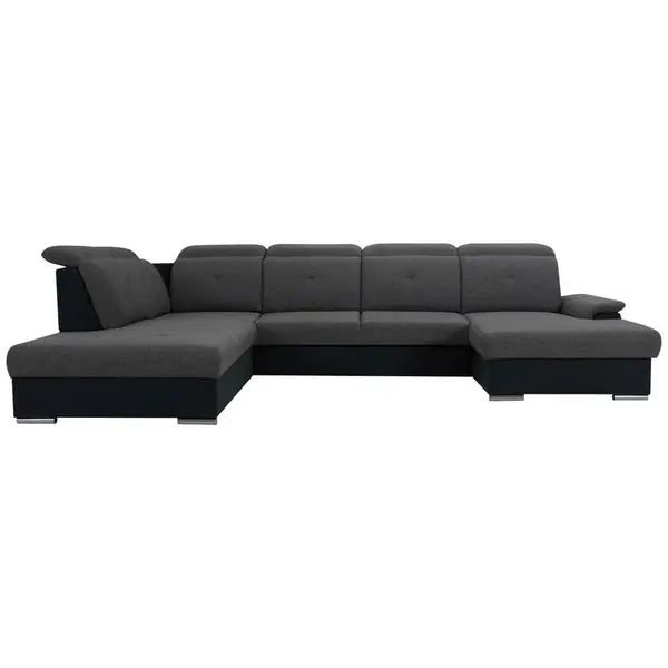 Cantus SEDACÍ SOUPRAVA, textil, černá, tmavě šedá