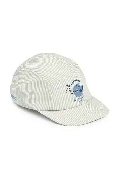 Dětská bavlněná kšiltovka Liewood Rory Seersucker Cap