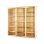 MID.YOU KNIHOVNA, barvy borovice, borovice, 223/222/34 cm