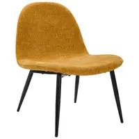 Livetastic KŘESLO, dřevo, kov, textil, žlutá, černá