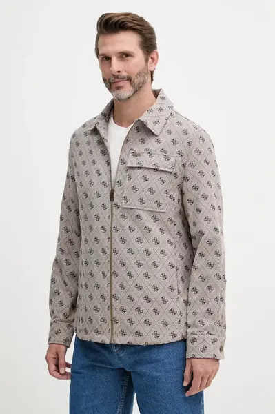 Guess bunda pánská s bavlnou