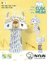 3D Lama k vymalování