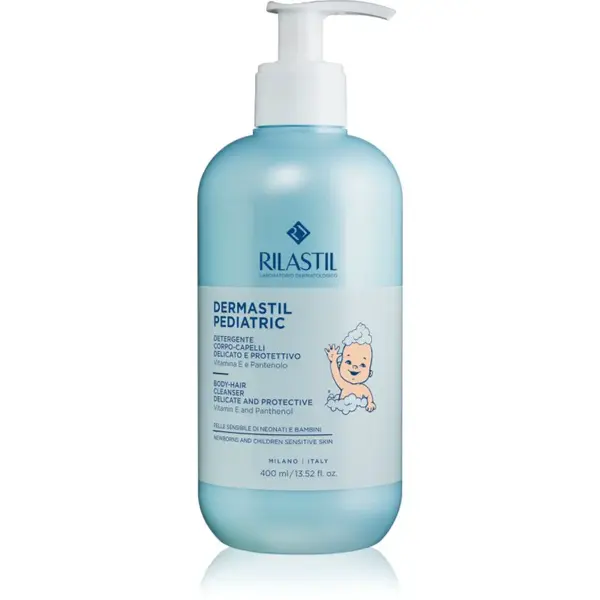 Rilastil Dermastil Pediatric jemný sprchový gel a šampon pro děti 400 ml