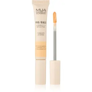 MUA Makeup Academy PRO/BASE Colour Corrector rozjasňující korektor odstín Correct & Brighten – Peach Medium 10 ml