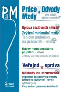 PaM 2/2023 Cestovní náhrady v roce 2023 (poškozená)