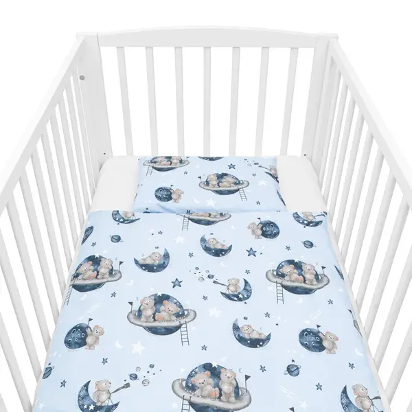 2-dielne posteľné obliečky New Baby Teddy bear in space 90/120 cm , 20C56680