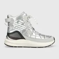 Sněhule EA7 Emporio Armani Snow Boot stříbrná barva