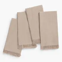 Sada bavlněných ubrousků Calma House Servilleta 4-pack