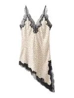 MANGO Top  krémová / čierna