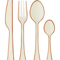 Sada příborů Madam Stoltz Enamel Cutlery 4-pack
