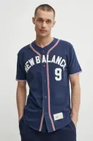 Bavlněné tričko New Balance MT41512NNY