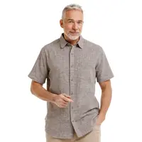 Bushman Pánská košile Kwame, hnědá XL