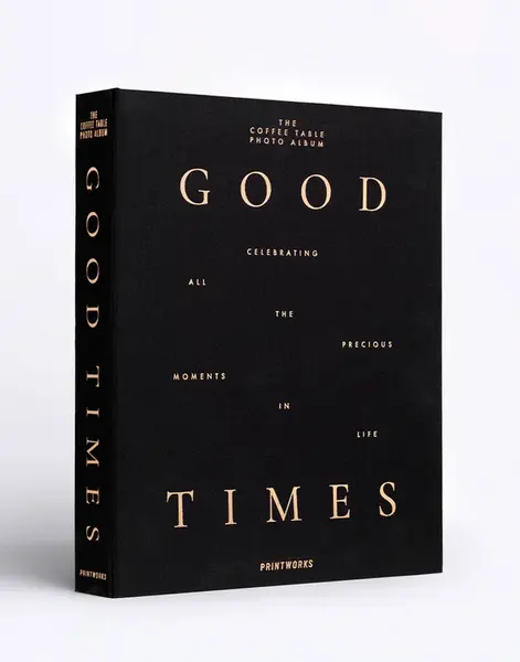 PrintWorks Photo Album - Good Times Black
