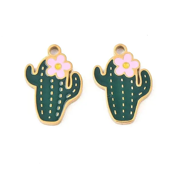 304 Stainless Steel Enamel Pendants