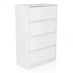 MID.YOU KOMODA, bílá, 58/91,5/30 cm