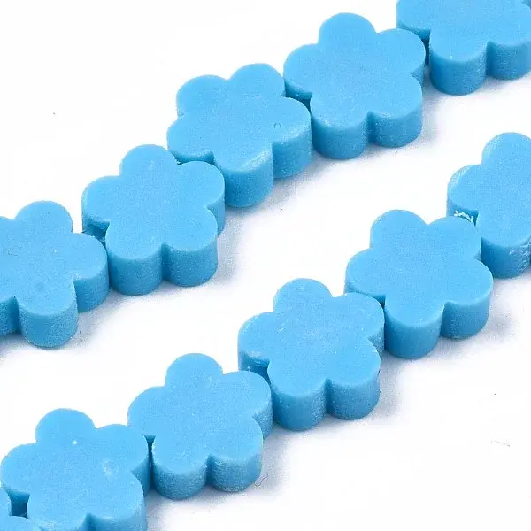 Handmade Polymer Clay Bead Strands