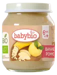 BABYBIO banán a jablko