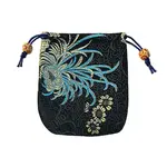 Chinese Style Brocade Drawstring Gift Blessing Bags