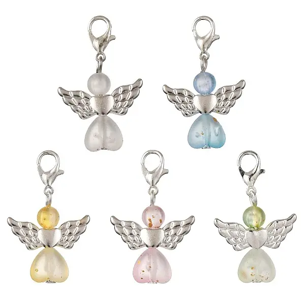 Heart Angel Acrylic Pendant Decoration