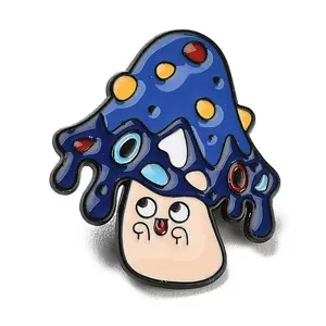 Mushroom Enamel Pins
