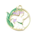 Alloy Enamel Pendants