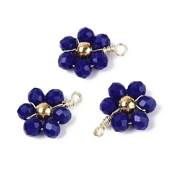 Glass with 304 Stainless Steel Pendants