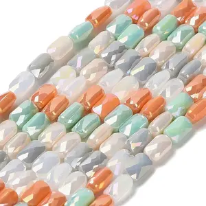 Electroplate Glass Beads Strands