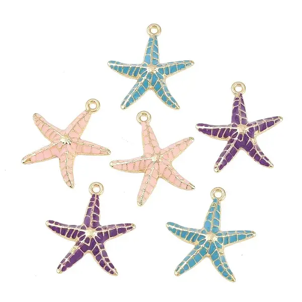 Alloy Enamel Pendants