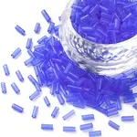 Transparent Glass Bugle Beads