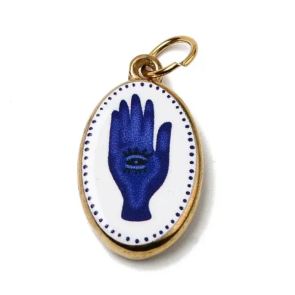 Printing 304 Stainless Steel Pendants