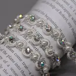 Polyester Wavy Lace Ribbon