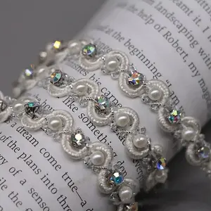 Polyester Wavy Lace Ribbon