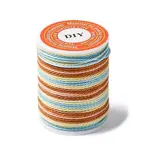 Segment Dyed Twisted Waxed Polyester Cord