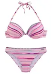 VENICE BEACH Bikiny  opálová / sivá / cyklaménová / svetloružová