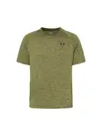 UNDER ARMOUR Funkčné tričko 'Tech 2.0'  zelená melírovaná / čierna