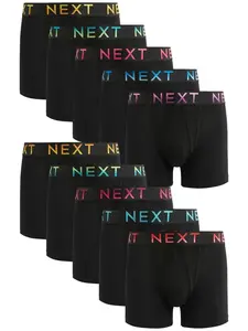 Next Boxerky  modrá / zelená / ružová / čierna