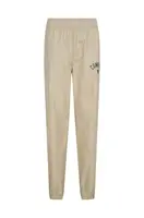 Dětské tepláky Converse béžová barva, s aplikací, 9CG046