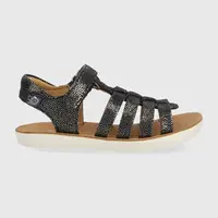 Dětské semišové sandály Shoo Pom tmavomodrá barva