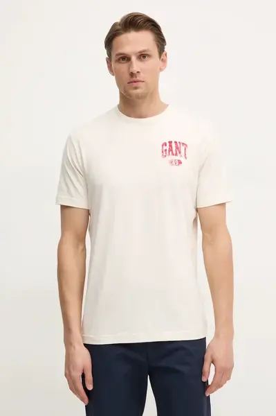 Bavlněné tričko Gant