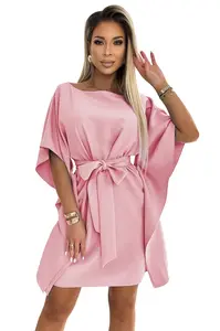 Dámské šaty s vázáním v pase Numoco