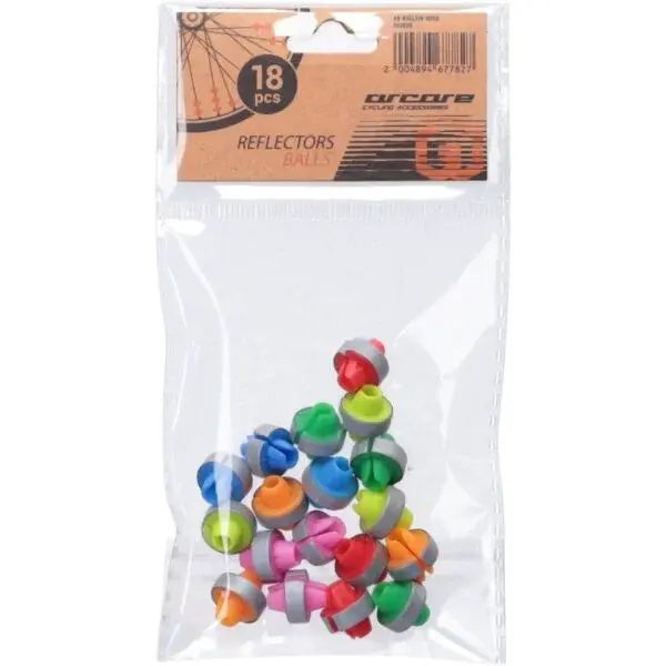 Arcore AR BALLS 18 Reflexní kuličky do výpletu kola, mix, velikost